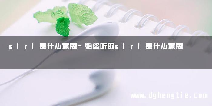 siri是什么意思-始终听取siri是什么意思