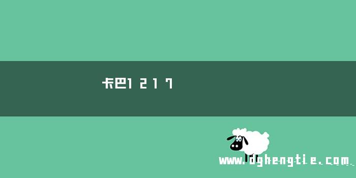 卡巴1217