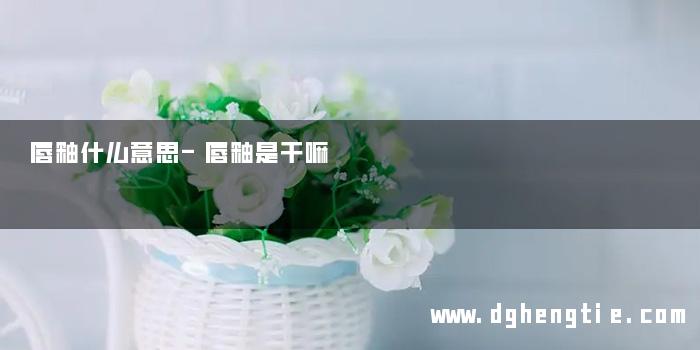 唇釉什么意思-唇釉是干嘛