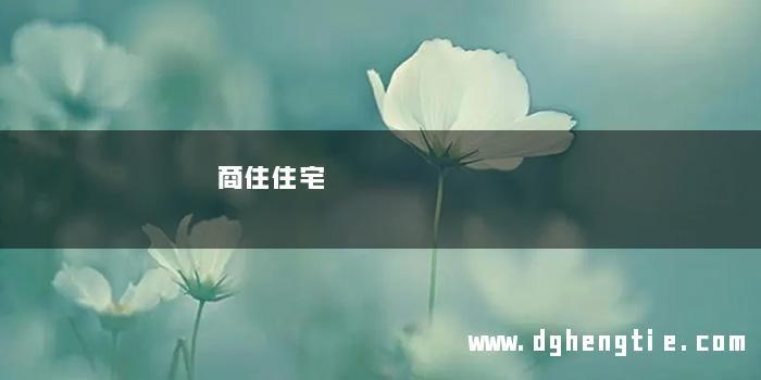 商住住宅