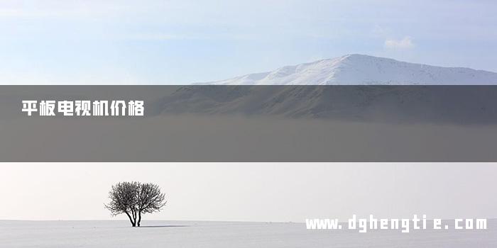 平板电视机价格