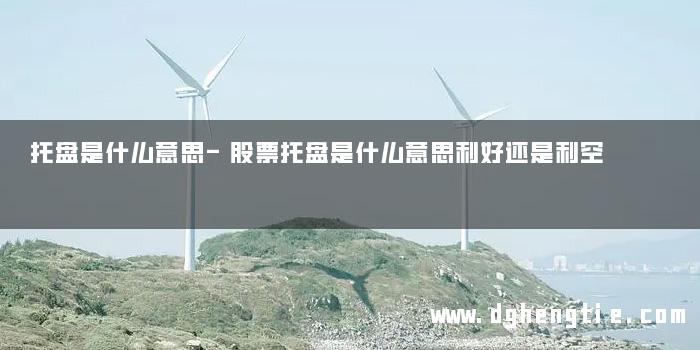 托盘是什么意思-股票托盘是什么意思利好还是利空