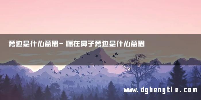 旁边是什么意思-痣在鼻子旁边是什么意思