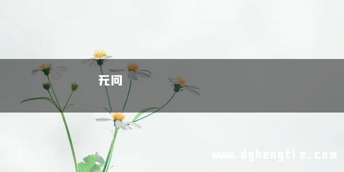 无问