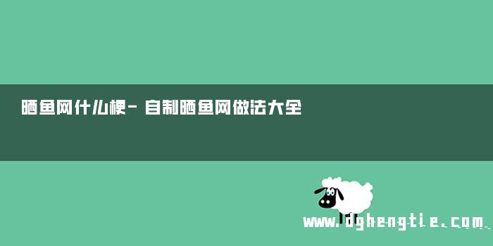晒鱼网什么梗-自制晒鱼网做法大全