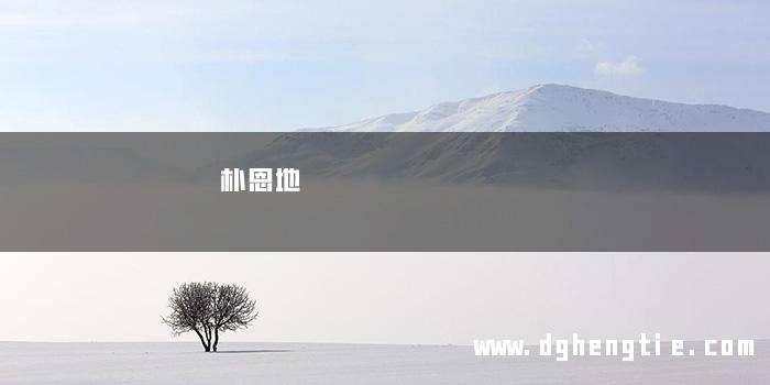 朴恩地