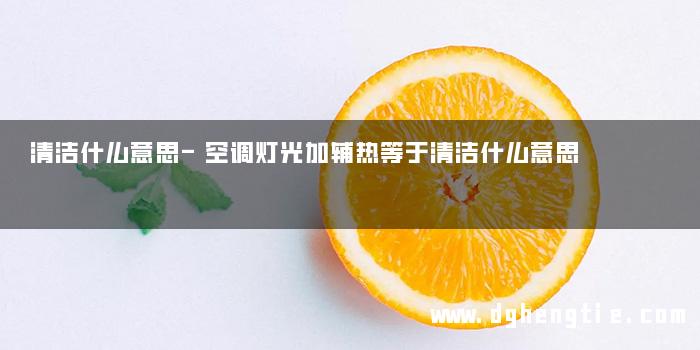 清洁什么意思-空调灯光加辅热等于清洁什么意思