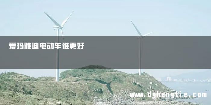 爱玛雅迪电动车谁更好