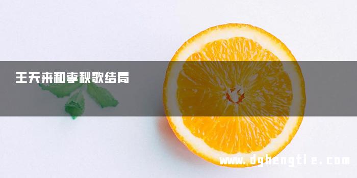 王天来和李秋歌结局