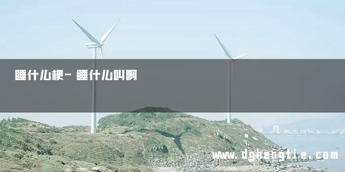 睡什么梗-睡什么叫啊