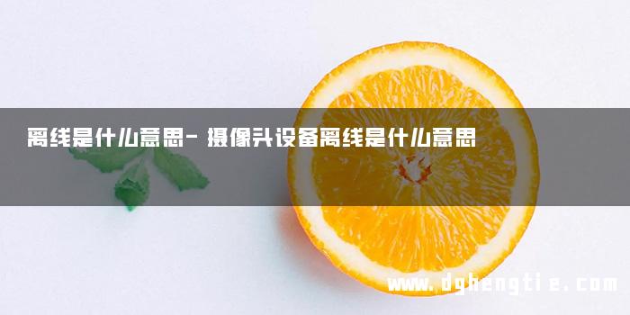 离线是什么意思-摄像头设备离线是什么意思