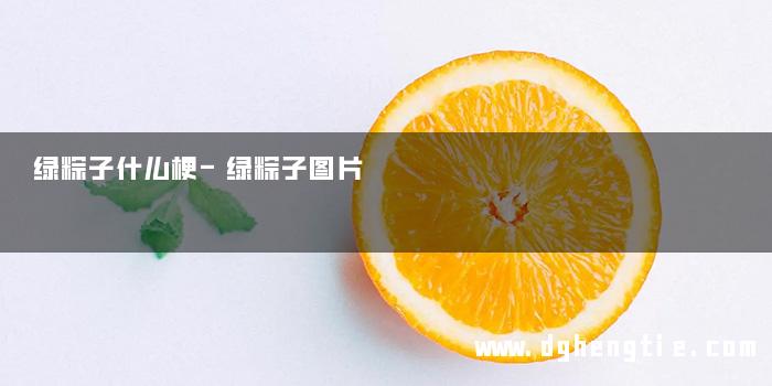 绿粽子什么梗-绿粽子图片