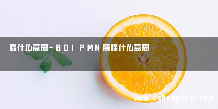 腺什么意思-BDIPMN胰腺什么意思