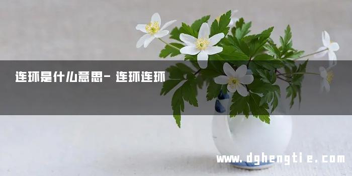 连环是什么意思-连环连环