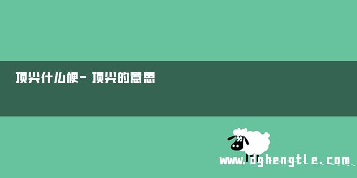 顶尖什么梗-顶尖的意思